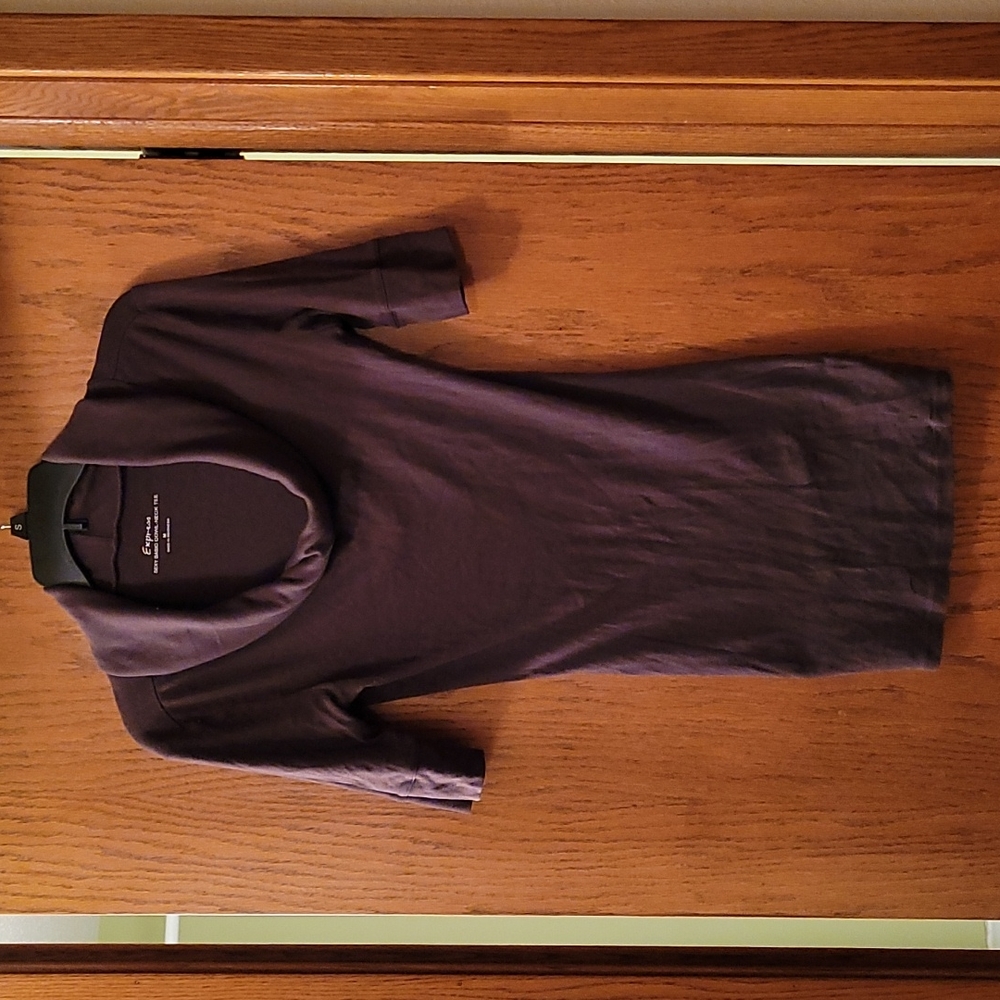 Express cowl-neck tee